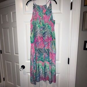 Lilly Pulitzer Lachelle Midi Dress in Scarlet Macaw
